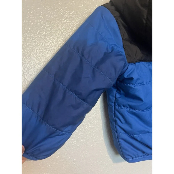 The North Face Hooded Sherpa Lined Puffy Jacket Infant Infant Boys 6-12m Stained - Picture 6 of 7